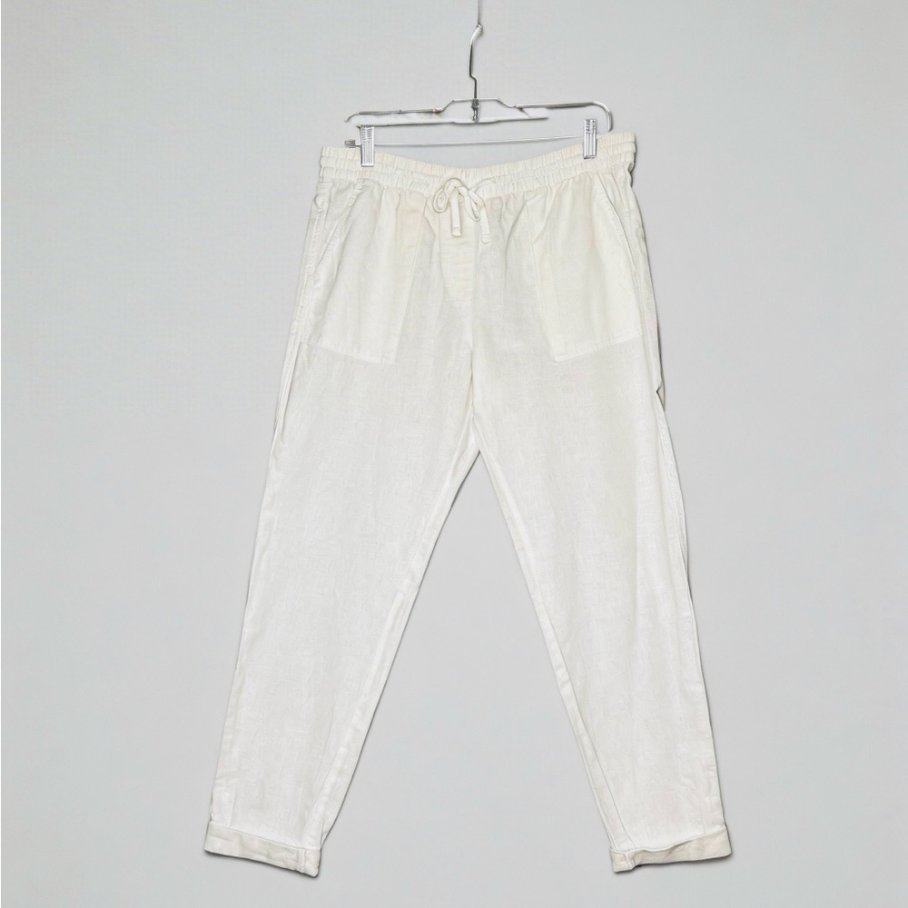Joe Fresh Women's White Trousers Medium